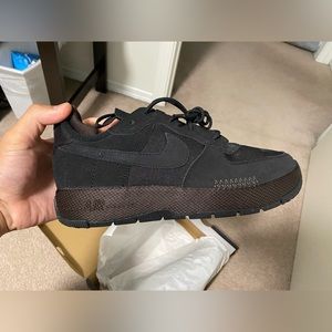 Women’s Nike Air Force 1 Wild (size 9.5W) - black